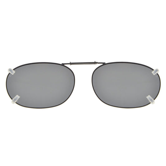 Metal Polarized Clip on Sunglasses Women Men C73 (52MMx35MM)